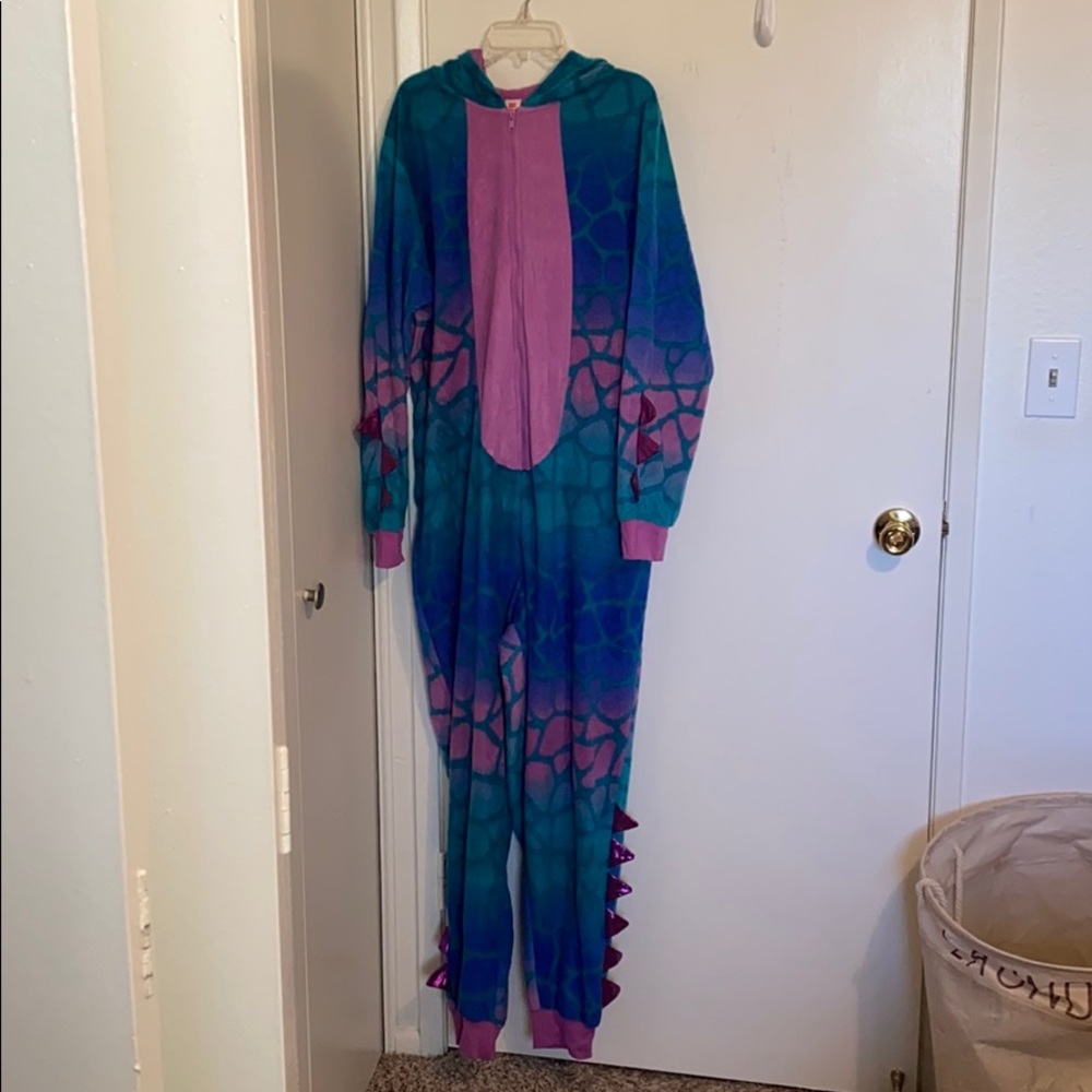 Dinosaur onesie